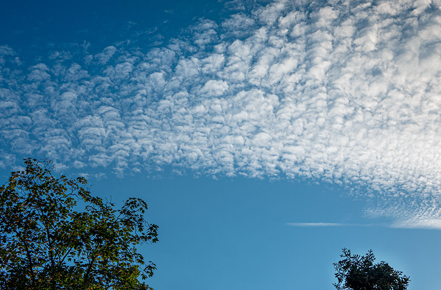 Zweimal in den Himmel geguckt