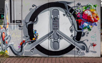 Murals, Street Art, Graffiti . . . und der Blümchenfreitag