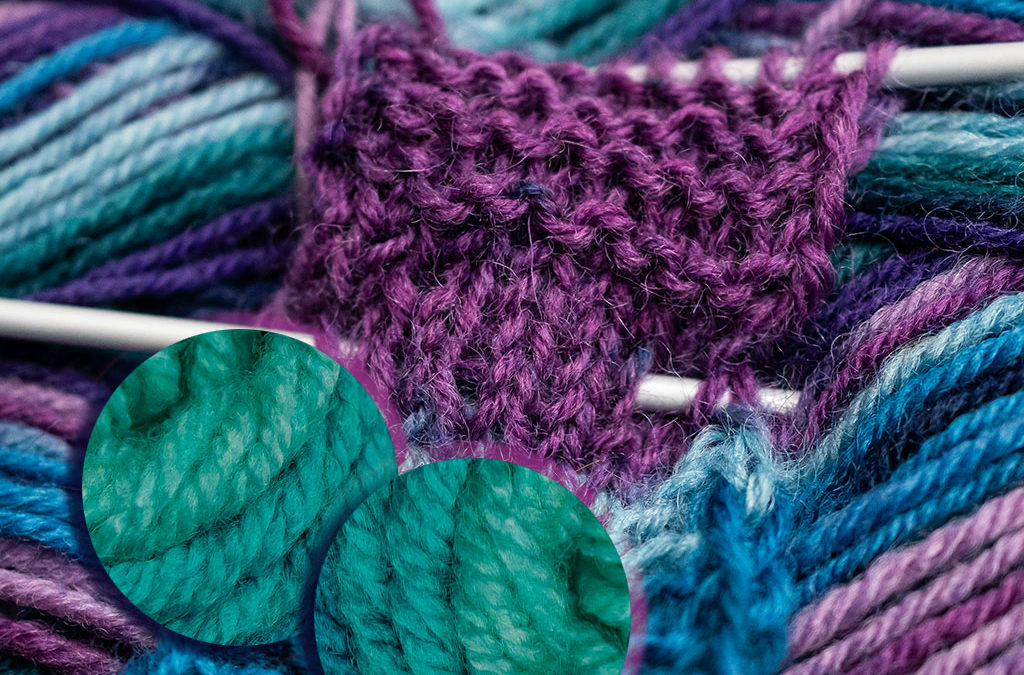 Die mit den Nadeln kämpft . . .